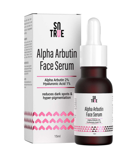 Sotrue Alpha Arbutin Face Serum, 15 ml | pack of 2 (free shipping)
