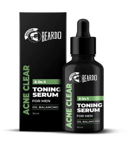 Beardo 2-in-1 Anti Acne Toner + Serum For Men