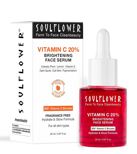 Soulflower 20% Vitamin C Face Serum