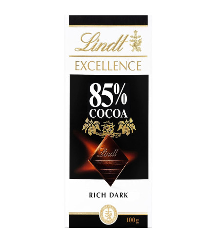 Lindt Excellence 85% Cocoa Dark Chocolate