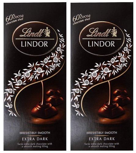Lindt Lindor Irresistibly Smooth Extra Dark Chocolate