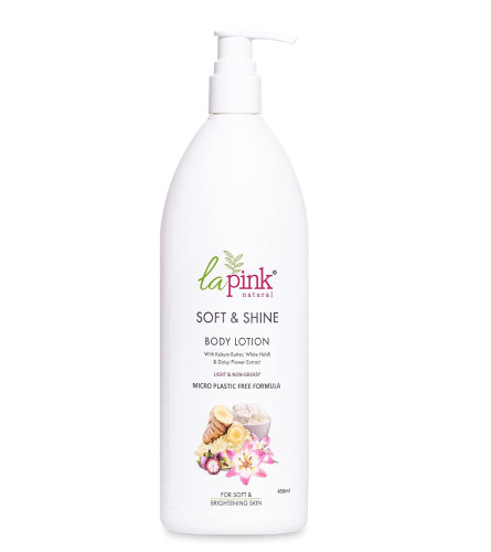 La Pink Young Forever Soft & Shine Body Lotion with 100% Microplastic Free Formula