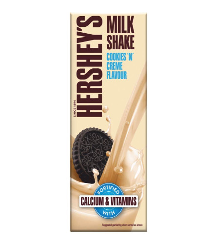HERSHEY'S Cookies N Crème Flavored Milkshake | Enriched With Calcium And Good