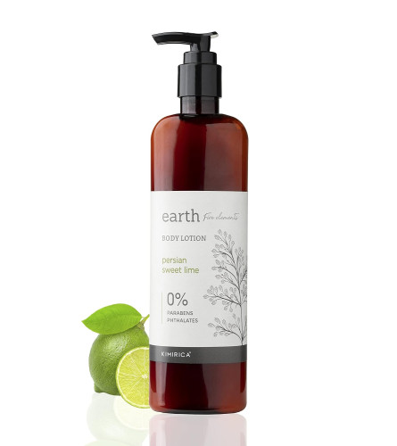 Kimirica Earth Persian Lime Moisturizing Scented Body Lotion, All Skin Type For Men & Women