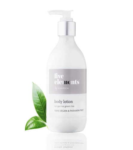Kimirica Five Elements Moisturizing Scented Body Lotion with Tangerine and Green Tea