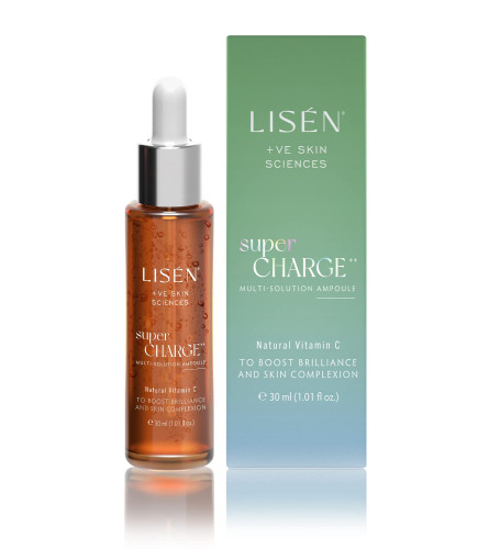 LISEN Vitamin C Face Serum for Dark Spots, Uneven texture, Open Pores & Dryness