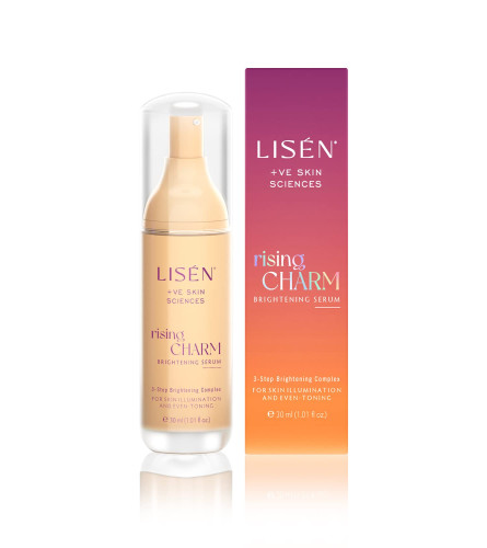 LISEN Brightening Face Serum for Dark Spots, Uneven Skin Tone & Dullness with Niacinamide