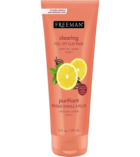 Freeman Clearing Peel-Off Clay Mask - Sweet Tea + Lemon