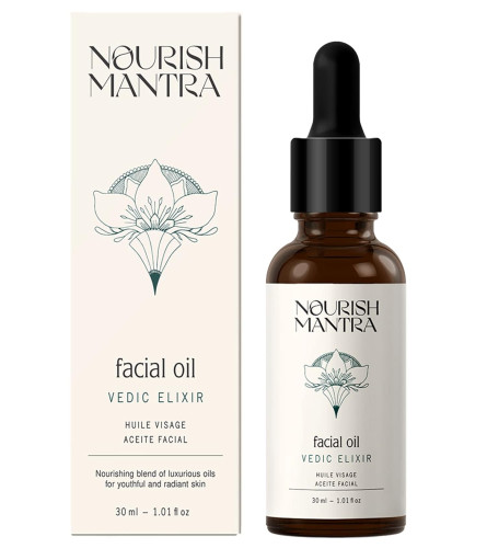 Aceite facial Nourish Mantra Vedic Elixir 8 en 1