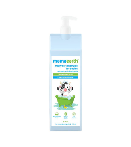 Mamaearth Milky Soft Shampoo With Oats