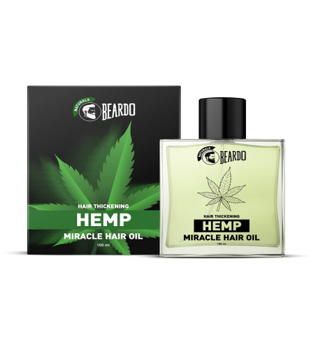 Beardo Haarverdichtendes Hanf-Wunder-Haaröl, 100 ml (Kostenloser Versand)