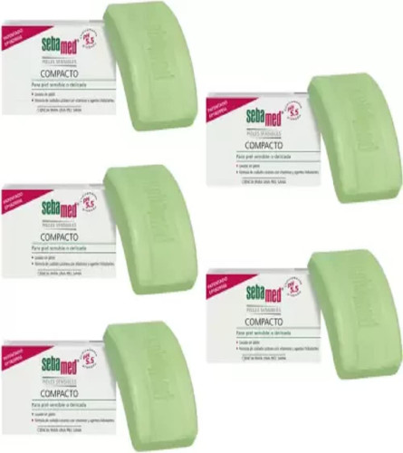Sebamed Imported Men and Women feuchtigkeitsspendender Reinigungsriegel 100 gm (5er-Pack) Kostenloser Versand