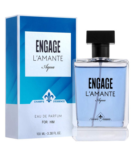 Engage L'amante Aqua Eau De Parfum para hombre, larga duración
