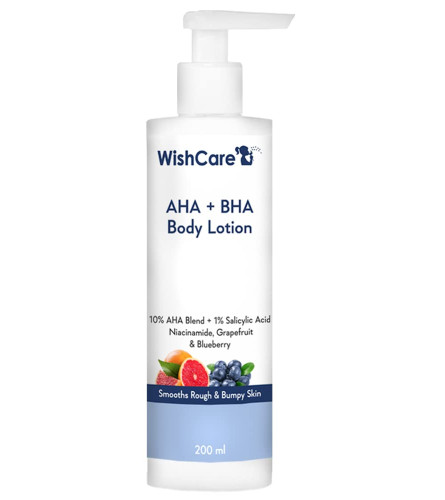 Loción corporal WishCare con pomelo y arándano