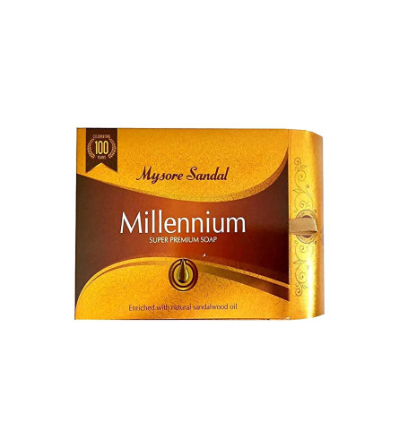 Mysore Sandal Millennium Super Premium Sandelholzseife 150 gm (1er-Pack) Kostenloser Versand