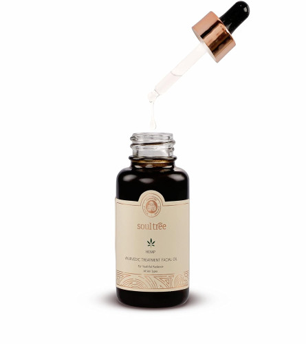 Aceite facial de tratamiento ayurvédico de cáñamo SoulTree