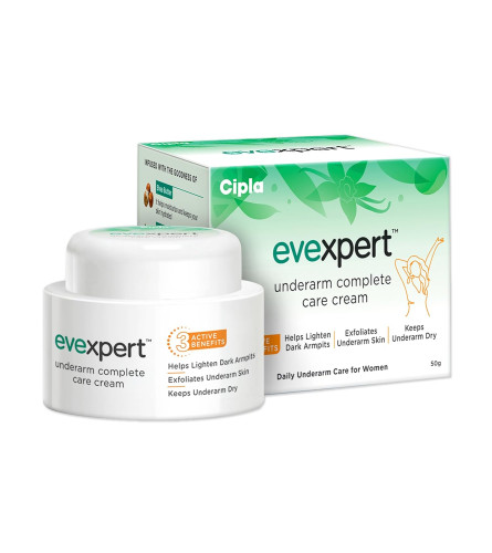 Cipla Health Evexpert Achsel-Komplettpflegecreme 50 gm (2er-Pack) Kostenloser Versand