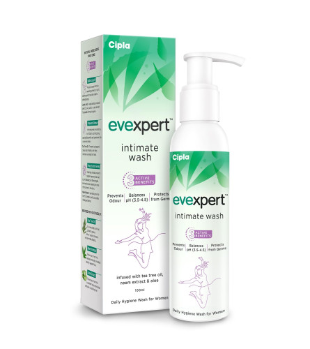 Cipla Health Evexpert Intimwaschmittel 100 ml (2er-Pack) Kostenloser Versand