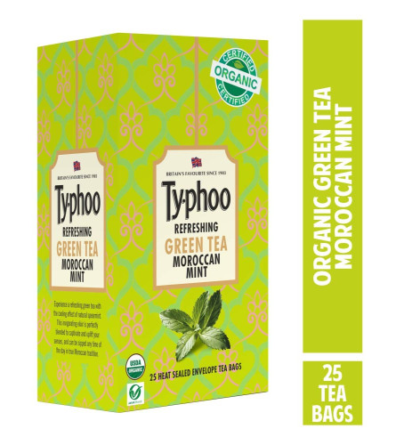 Typhoo-Grüntee, marokkanische Minze 25 Stück (2er-Pack) Kostenloser Versand