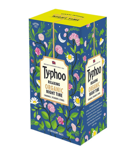 Typhoo Relaxing Bio-Nachtteebeutel (20 Teebeutel) 2er-Pack