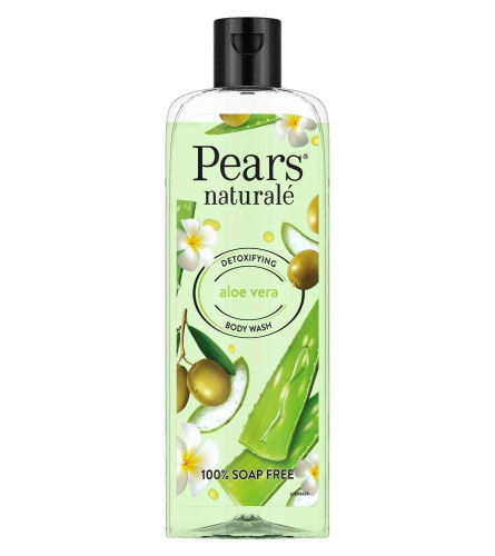 pears-naturale-detoxifying-aloe-vera-body-wash-250-ml-100-natural-ingredients-liquid-shower-gel-with-olive-oil-for-glowing-skin--paraben-free-free-shipping-