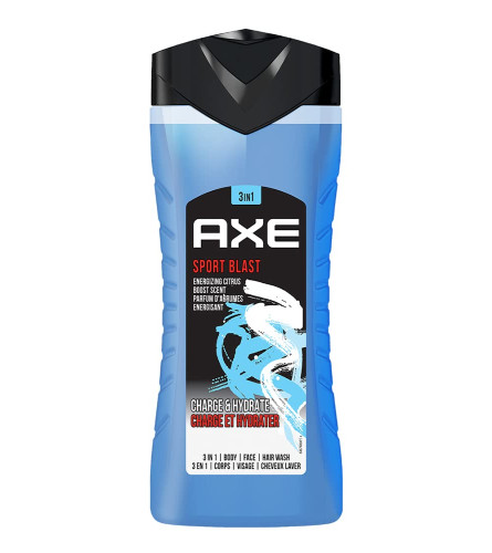 axe-sports-blast-3-in-1-body-face-hair-wash-for-men-long-lasting-refreshing-energizing-citrus-fragrance-for-up-to-12hrs-removes-odor-bacteria-no-parabens-dermatologically-tested-250ml-free-shipping-