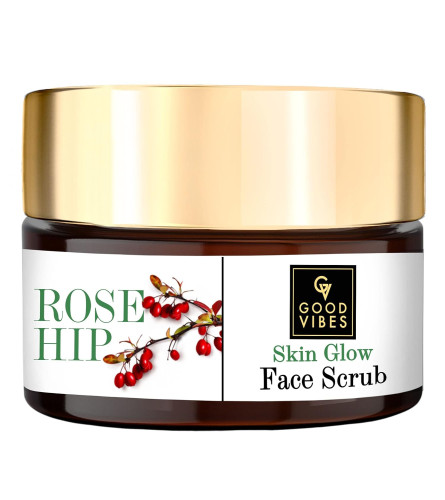 good-vibes-rosehip-hydrating-face-scrub-100-g-deep-pore-cleansing-moisturizing-exfoliator-for-all-skin-types-controls-excess-oil-production-with-almond-oil-no-parabens-sulphates-mineral-oil-free-shipping-worldwide