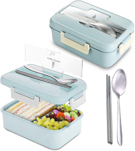 yagviz-bento-stainless-steel-lunch-box-3-compartment-insulated-1-containers-with-spoon-and-fork-reusable-tiffin-box-for-boys-girls-school-office-men-thermoware-bpa-free-leak-proof-microwave-free-shipping-worldwide-
