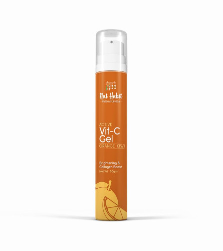 nat-habit-active-face-gel-orange-kiwi-vit-c-for-brightening-collagen-boost-with-cooling-soothing-sunburn-healing-uv-protection-suitable-for-all-skin-types-50gm-free-world-wide-shipping