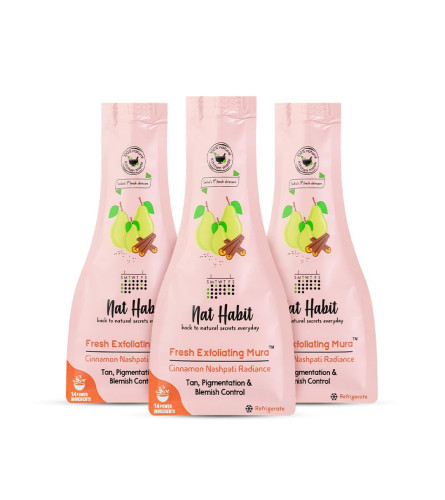 nat-habit-face-scrub-cinnamon-nashpati-radiance-exfoliating-mura-for-tan-deep-cleansing-pigmentation-blemish-control-chemical-free-pack-of-3-x-25-gm-free-world-wide-shipping