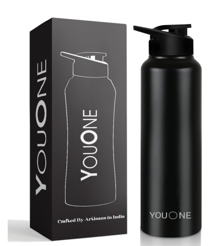 stainless-steel-water-bottle-1-litre-water-bottles-for-fridge-schoolgymhomeofficeboys-girls-kids-leak-proofblack-colour-sipper-cap-set-of-1-1000-ml-black-free-world-wide-shipping