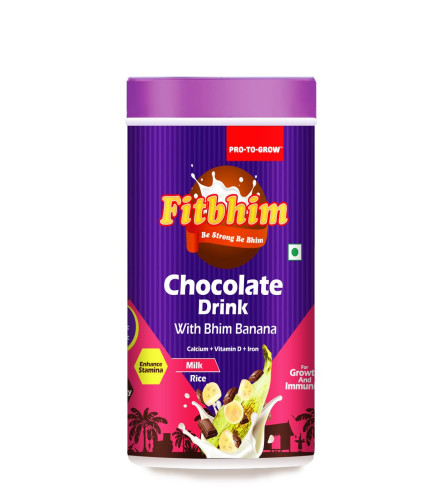 protogrow-fitbhim-chocolate-drink-with-bhim-banana-nutrition-health-powder-drink-for-kids-growth-chocolate-flavour-200grams-pack-of-1-suitable-for-growing-kids-free-shipping-worldwide-