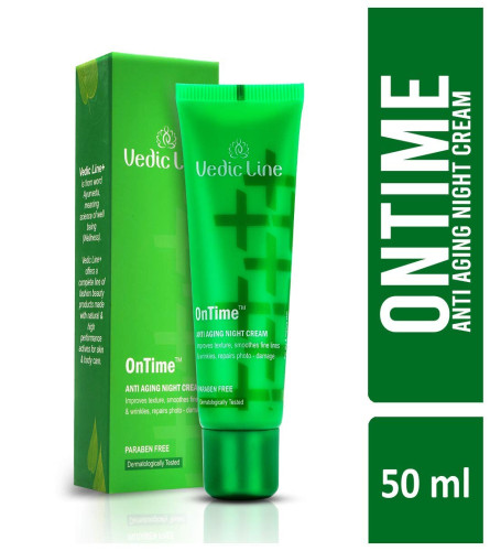 Vedicline Ontime Crema de Noche con Aceite de Girasol