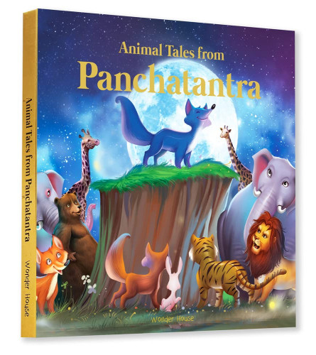 Animals Tales From Panchtantra: Timeless Stories for Children From Ancient India Hardcover (Free shipping worldwide)
