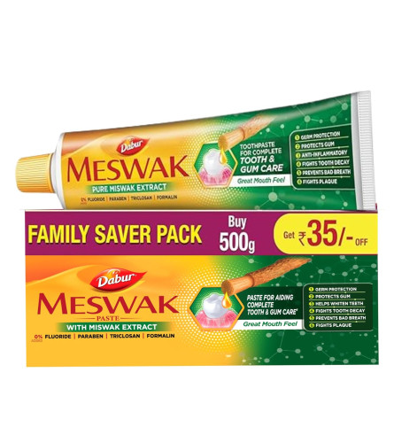 Dabur Meswak Complete Oral Care Toothpaste - 500 g