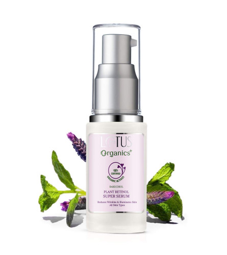Lotus Organics+ Bakuchiol Plant Retinol Face Serum 30ml - free ship