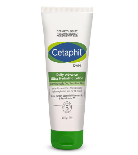 Cetaphil Daily Advance Ultra Hydrating Lotion for Dry/Sensitive Skin 100 g