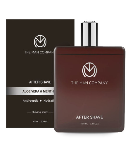 The Man Company After Shave Spray For Men with Aloevera & Menthol 100 ml