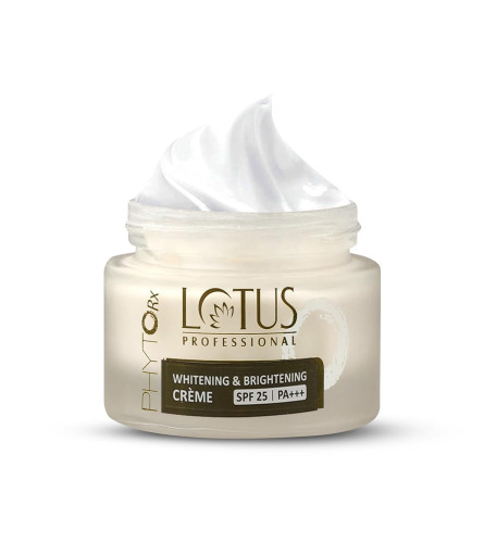 Lotus Professional Phyto Rx Whitening & Brightening Creme, SPF 25 PA+++ 50gm