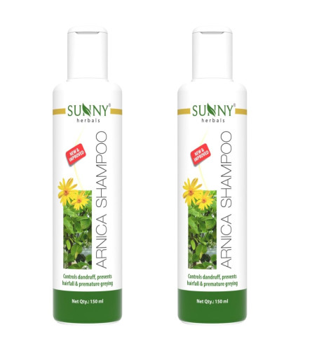 Sunny Herbals Arnica Shampoo 150 ml (Pack of 2)