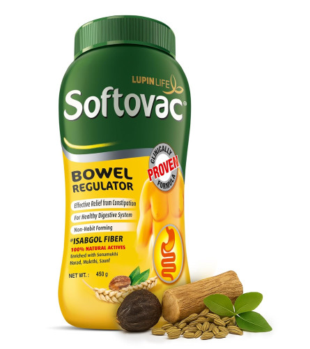 Softovac Isabgol Bowel Regulator Powder 450g