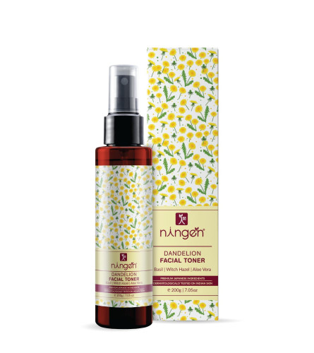 Ningen Dandelion Facial Toner 200 gm - free ship