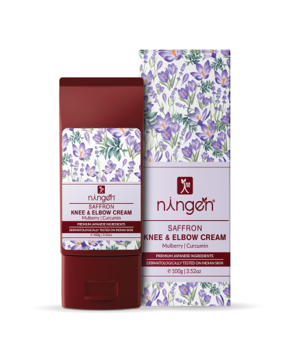 Ningen Saffron Knee and Elbow Cream 100 gm - free ship