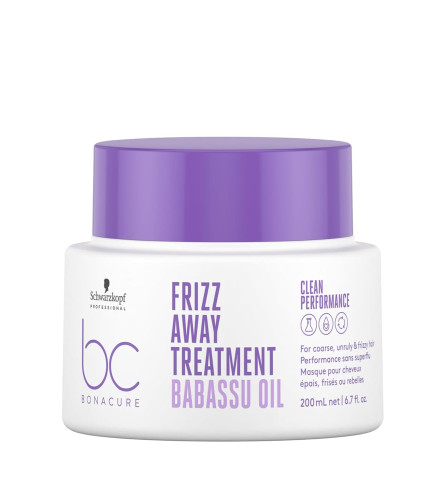 Schwarzkopf Professional Bonacure Frizz Away Treatment with Babassu Oil 200 ml