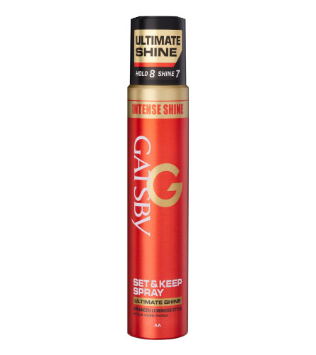 Gatsby Set & Keep Hair Spray - Ultimate Shine 250 ml