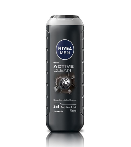 NIVEA MEN Active Clean Shower Gel 500 ml