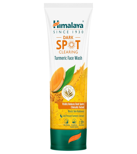 Himalaya Dark Spot Clearing Turmeric Face Wash 100 ml (Pack of 2)