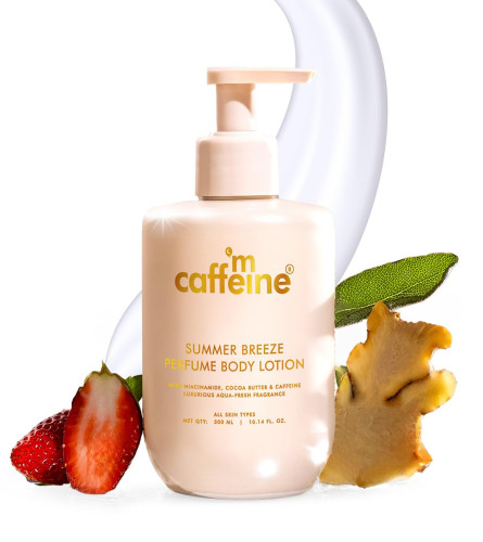 mCaffeine Summer Breeze Perfume Body Lotion 300 ml