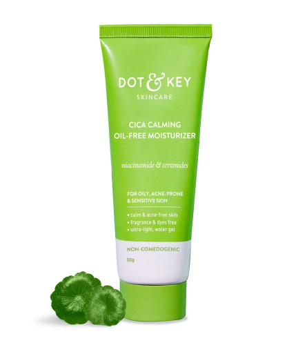 Dot & Key Niacinamide + CICA (Centella) Oil Free Moisturizer 50g (Pack of 2)