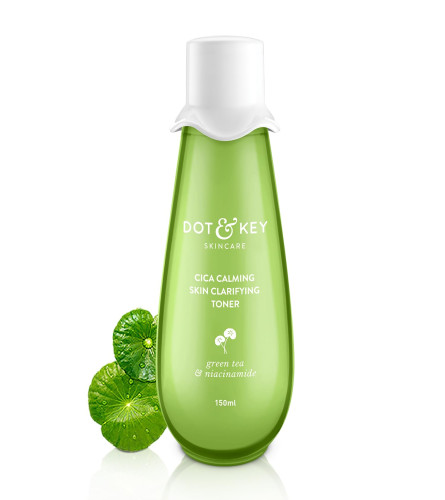 Dot & Key Cica Calming Skin Clarifying Toner 150 ml (Pack of 2)